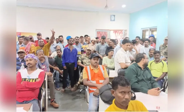 बायोमेट्रिक हाजिरी पर सेल प्रबंधन और यूनियनों में टकराव, वार्ता रही बेनतीजा