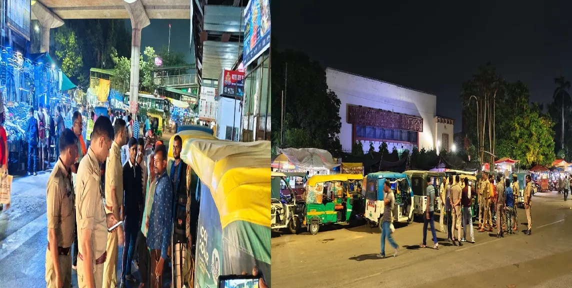 लखनऊ में ऑटो, टैम्पो और ई-रिक्शाओं पर पुलिस का बड़ा अभियान, 688 चालान, 18 वाहन सीज