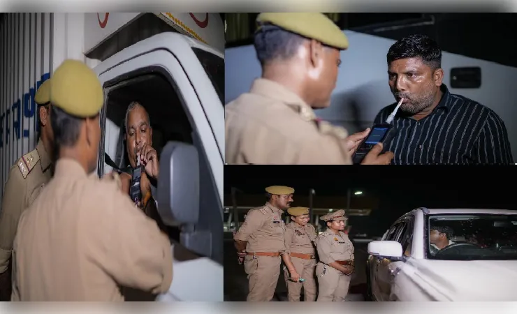 उत्तर प्रदेश पुलिस का राज्यव्यापी सड़क सुरक्षा विशेष अभियान