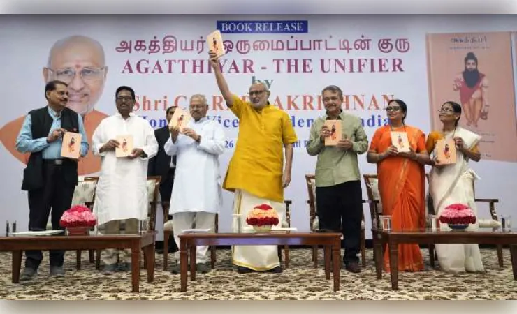 ऋषि-मुनि देश की एकता के वास्तविक शिल्पकार, महर्षि अगस्त्य इसके सबसे बड़े प्रतीक : उपराष्ट्रपति