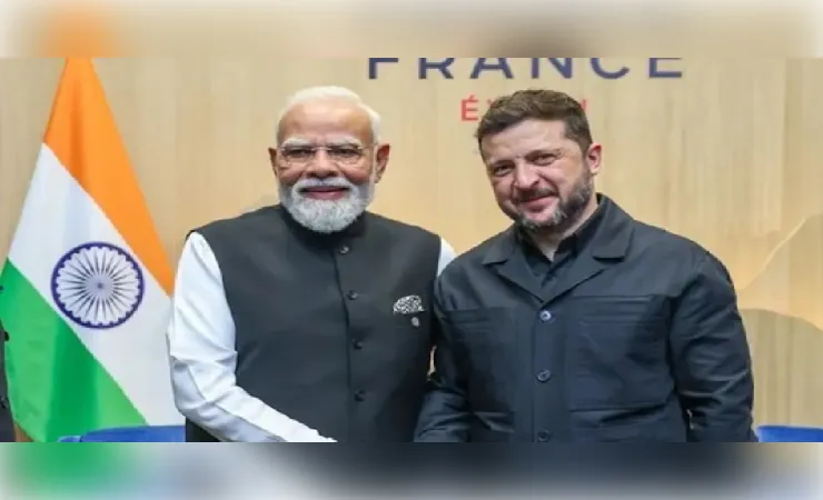 जी-7 में पीएम मोदी की जेलेंस्की से मुलाकात, शांति और सहयोग पर जोर