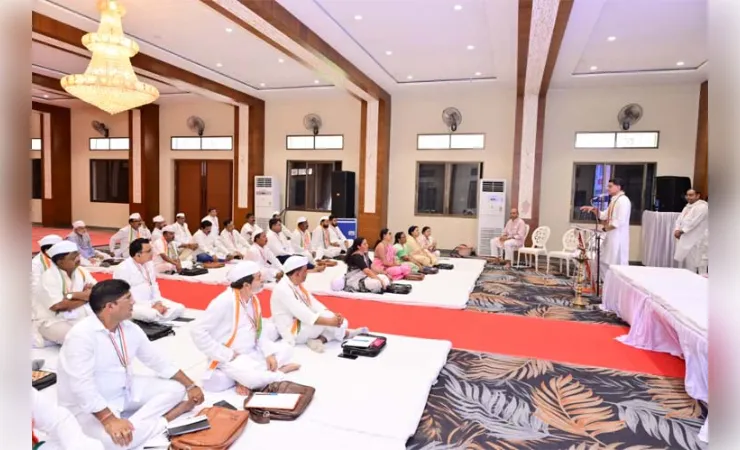 कांग्रेस के प्रशिक्षण शिविर में राहुल गांधी ने पढ़ाया एकजुटता का पाठ