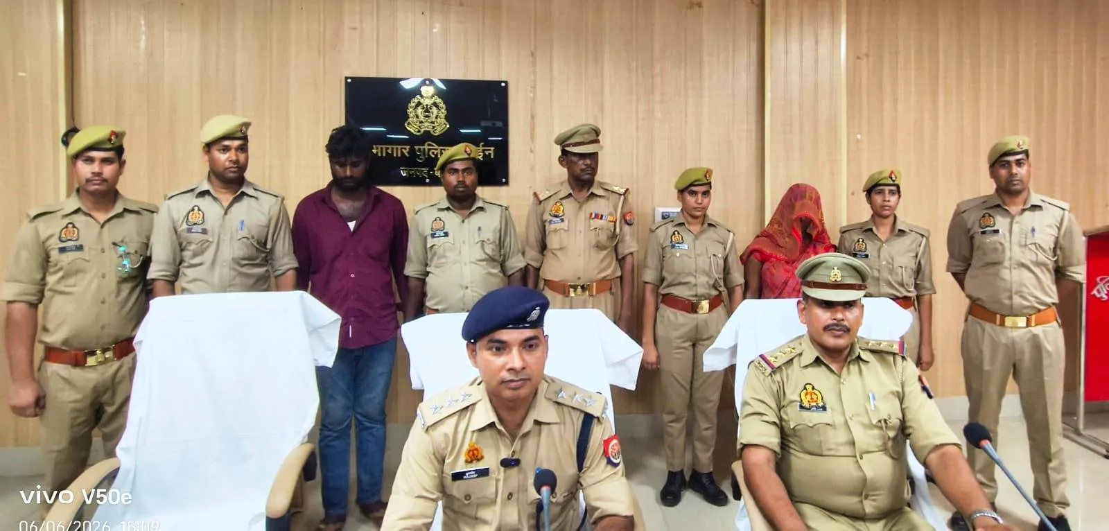हत्या करने वाले 2 गिरफ्तार,मृतक का मोबाइल व कपड़े बरामद 