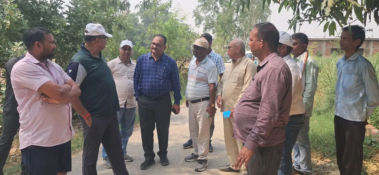  प्रबंध निदेशक ने निरीक्षण कर दिया पेड़ी प्रबंधन पर विशेष ध्यान देने की सलाह 