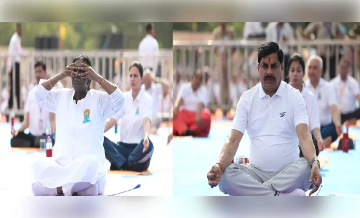  योग है स्वस्थ और दीर्घायु जीवन की कुंजी, इसे दिनचर्या का हिस्सा बनाएं : राष्ट्रपति द्रौपदी मुर्मू