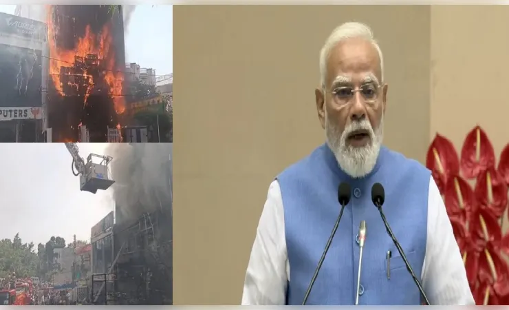 पीएम ने अग्निकांड पर जताया शोक, मृतकों के परिजनों को दो-दो लाख की सहायता की घोषणा
