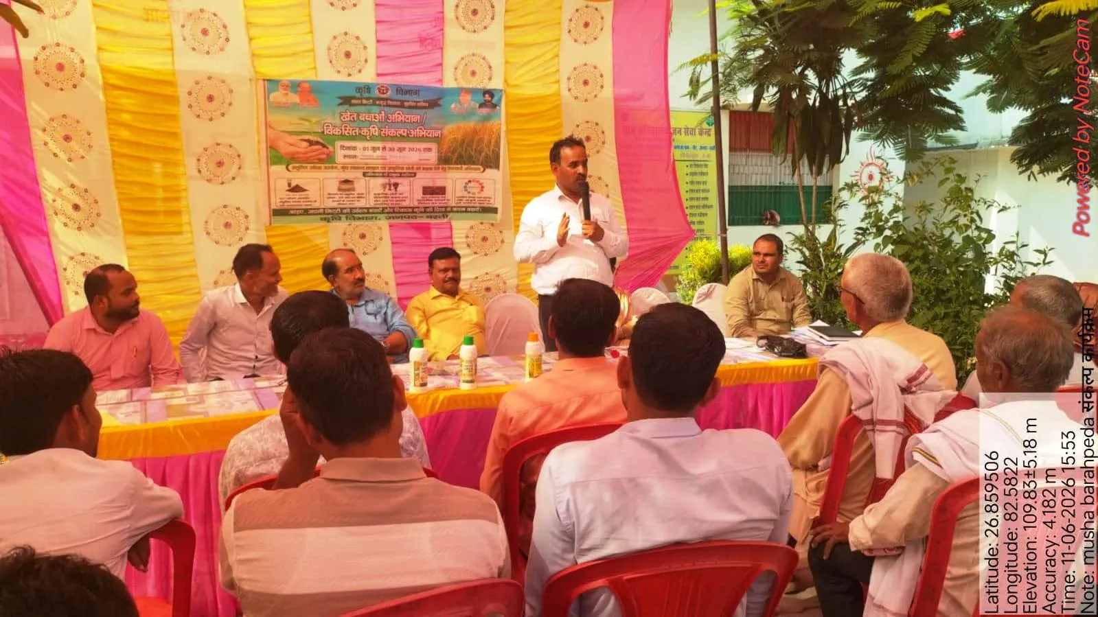 प्राकृतिक खेती, मृदा संरक्षण एवं पोषण सुरक्षा पर किसानों को मिला वैज्ञानिक मार्गदर्शन