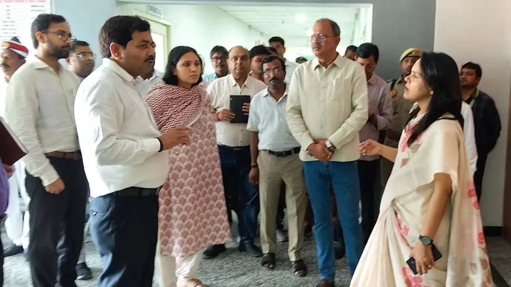 नोडल अधिकारी ने निरीक्षण कर दिया आवश्यक निर्देश 