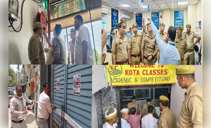 लखनऊ अग्निकांड के बाद प्रदेश भर में चला जांच अभियान