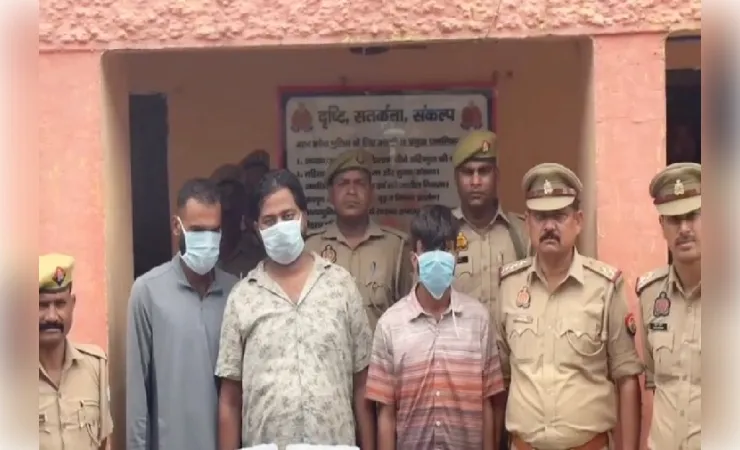  पुलिस ने साइबर ठगी गिरोह का किया पर्दाफाश, तीन आरोपी गिरफ्तार