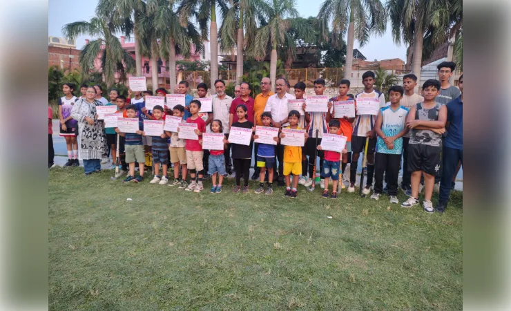 रोमांचक हॉकी मुकाबले में खेल भावना की शानदार मिसाल, फ़र्टिलाइजर टीम बनी विजेता