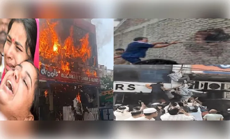अलीगंज कोचिंग अग्निकांड: 15 जिंदगियों का दर्द, एक मां का शोक और एक अफसर की बहादुरी की कहानी