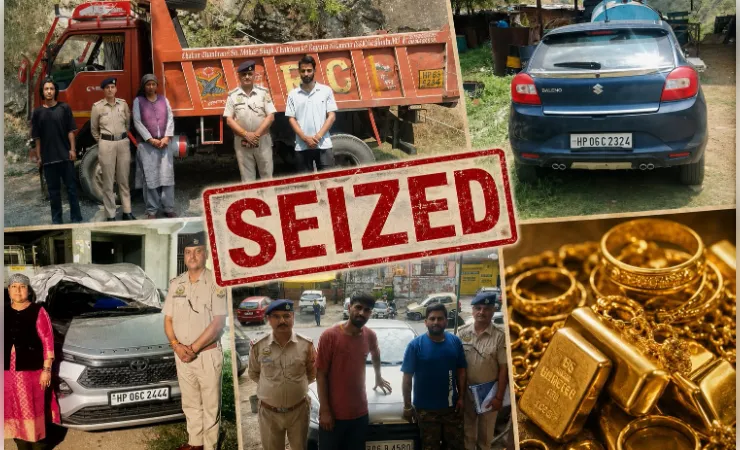 शिमला पुलिस की बड़ी कार्रवाई, नशा तस्करी से जुड़ी 70 लाख की अवैध संपत्ति फ्रीज