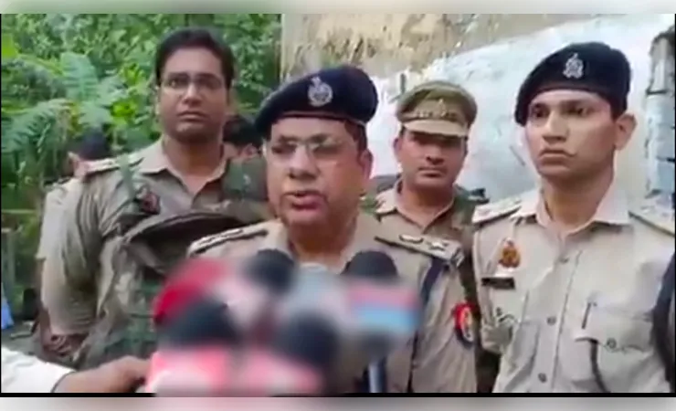 शामली पुलिस ने 50 हजार के इनामी काे मार गिराया, दाराेगा घायल