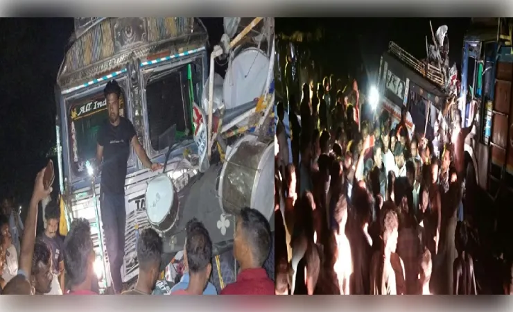 रामगढ़ में भीषण सड़क हादसा: बैंड-ताशा पार्टी के सात सदस्यों की मौत, एक गंभीर