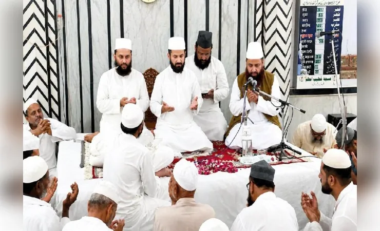 खतीबे आजम मस्जिद में 107वाँ वार्षिक शहादत-ए-इमाम हुसैन कार्यक्रम आयोजित,हज़ारों लोगों ने की शिरकत