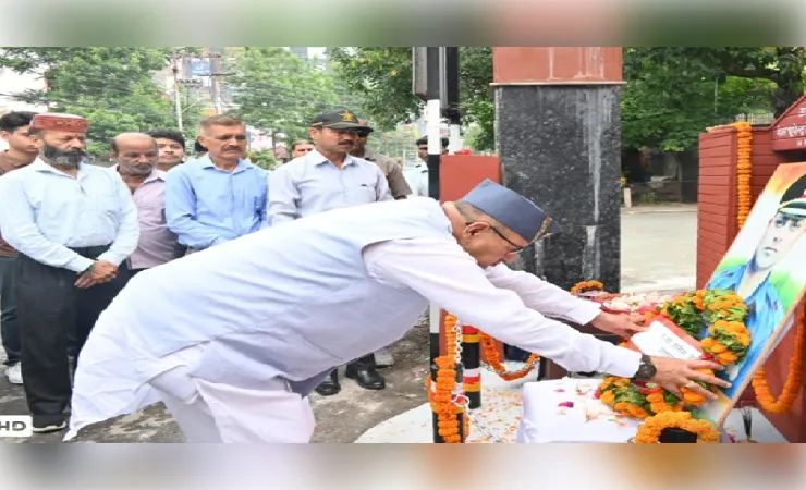  मेजर भूपेन्द्र कण्डारी का बलिदान राष्ट्रसेवा की प्रेरणा देता रहेगा: गणेश जोशी