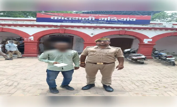 चाकू मारकर युवक को घायल करने वाला आरोपी गिरफ्तार, वारदात में इस्तेमाल चाकू बरामद