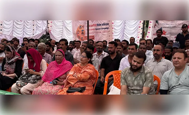 राजौरी में जिला स्तरीय पीएम स्वनिधि महोत्सव आयोजित, 150 स्ट्रीट वेंडर्स ने लिया हिस्सा 