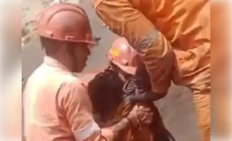 सिंगरौली कोल माइंस में मशीन पलटने से ऑपरेटर की मौत, परिजनों का प्रदर्शन