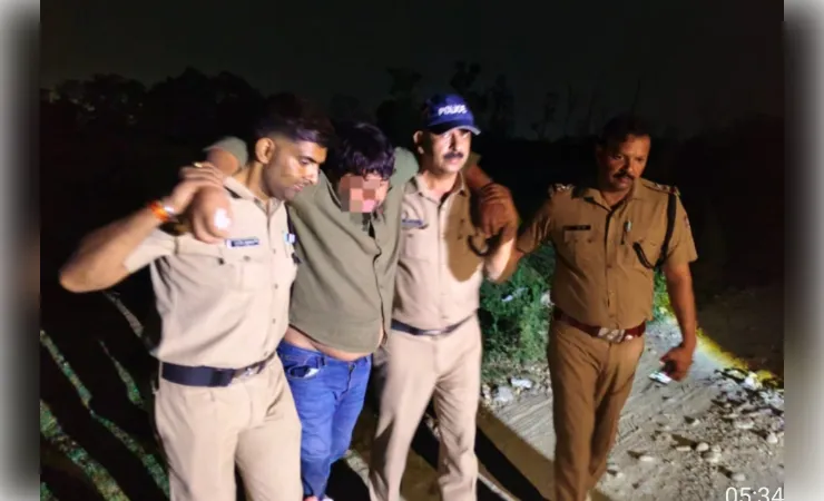 पुलिस-बदमाश के बीच हुई मुठभेड़ में राजस्थान के दो शातिर अपराधी गिरफ्तार