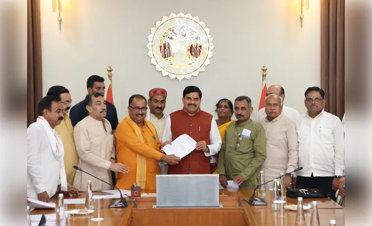 मुख्यमंत्री डॉ. मोहन यादव से मिले कृषक, किसान हितैषी निर्णयों के लिए माना का आभार