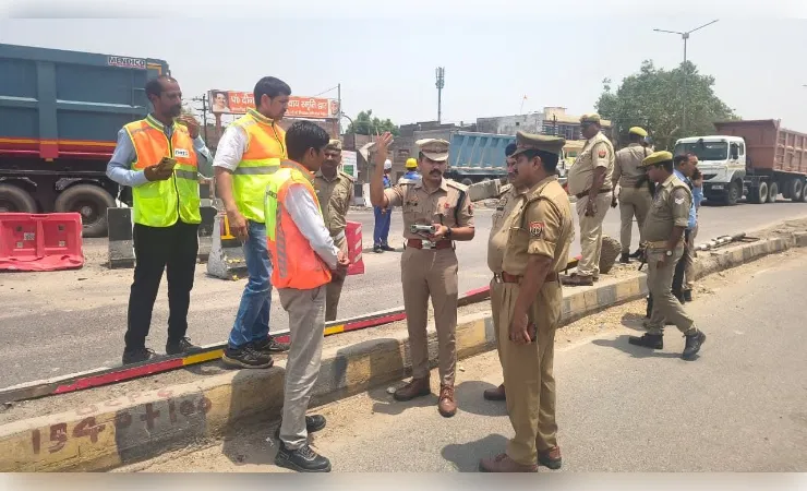 उरई में कानपुर-झांसी हाईवे पर लगने वाले जाम की ड्रोन से होगी निगरानी