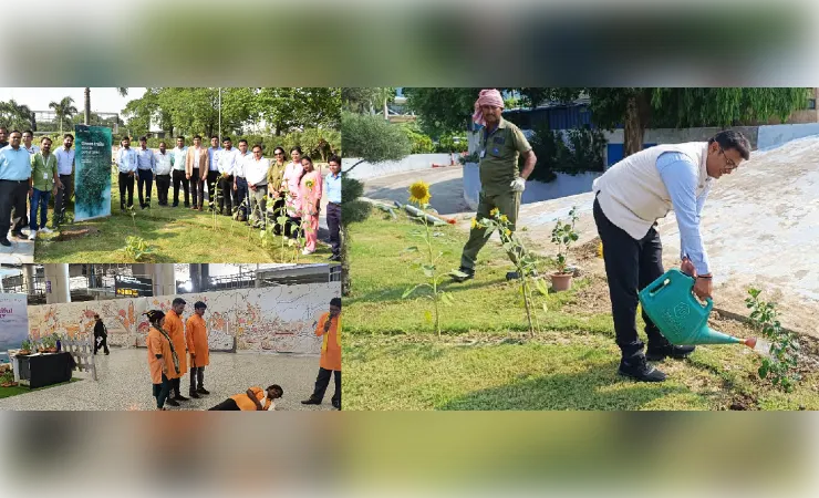 हरित भविष्य की ओर कदम, लखनऊ एयरपोर्ट पर लिया पर्यावरण संरक्षण का संकल्प
