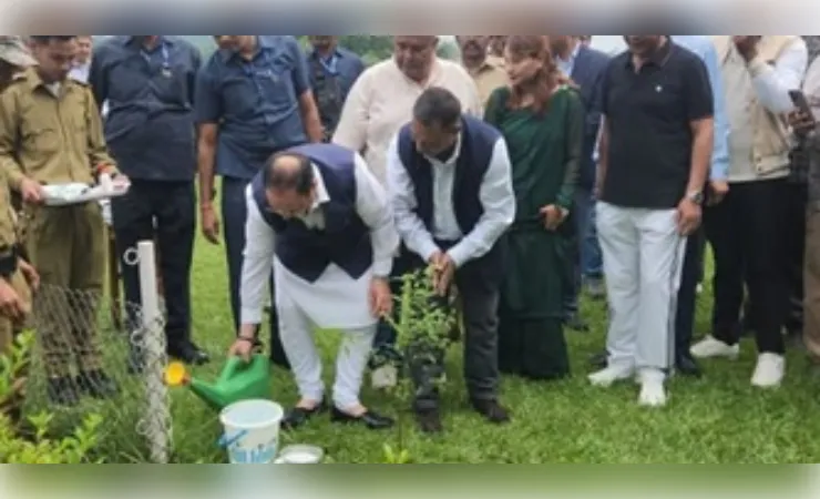 ‘एक पेड़ मां के नाम’ राष्ट्रीय जनआंदोलन बना : जेपी नड्डा