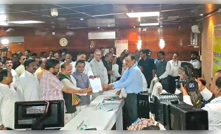  राज्यसभा उपचुनाव: भाजपा प्रत्याशी देबाशीष सामंतराय ने किया नामांकन