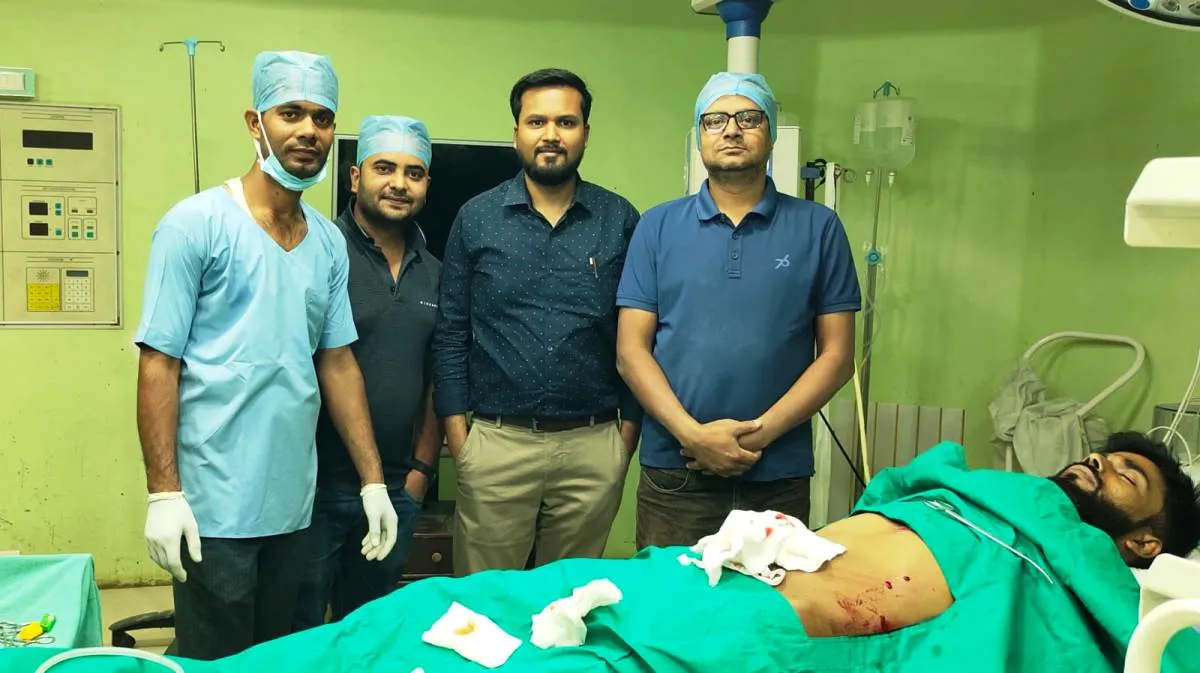 उल्टे हैं मरीज के आन्तरिक अंग, श्रीकृष्णा मिशन हास्पिटल में सफल आपरेशन