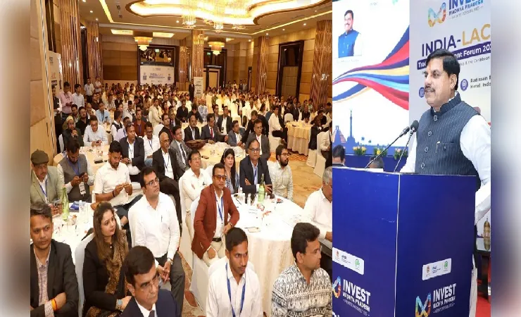 मप्र के इंदौर में भारत-लैटिन अमेरिका व्यापार और निवेश फोरम 2026 का भव्य शुभारंभ