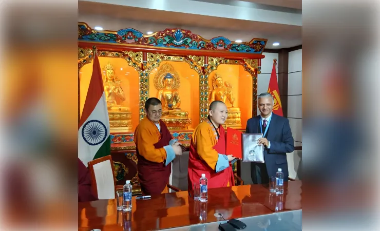 नालंदा विश्वविद्यालय ने भारत और मंगोलिया के बीच शैक्षणिक ,सांस्कृतिक सहयोग को दी नई ऊंचाई