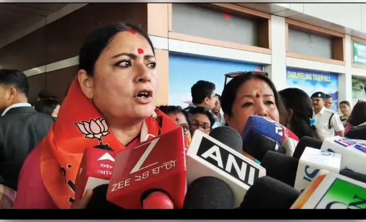 उत्तर बंगाल दौरे पर पहुंचीं अग्निमित्रा पाल, बाढ़ और विकास कार्यों की करेंगी समीक्षा