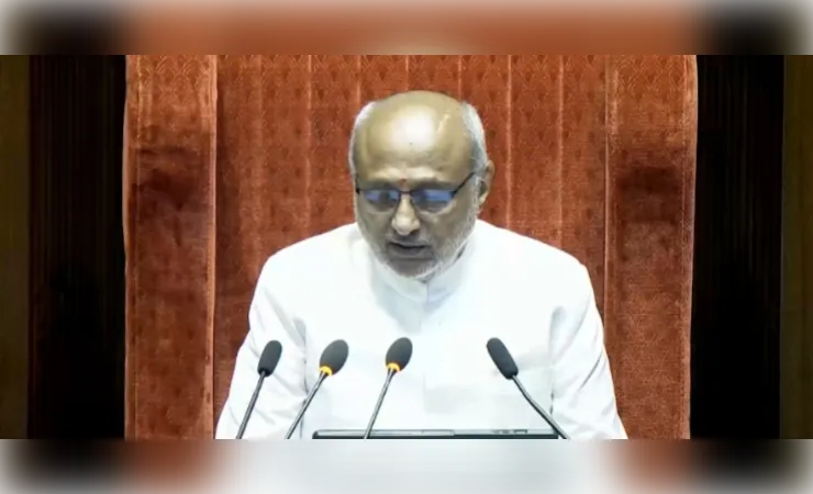 राज्यसभा के सभापति ने 10 नवनिर्वाचित एवं पुनर्निर्वाचित सदस्यों को पद एवं गोपनीयता की शपथ दिलाई
