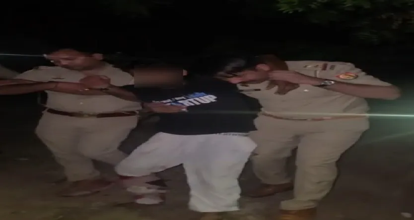 लखनऊ : महिला के साथ छेड़छाड़ का आराेपित पुलिस मुठभेड़ में घायल