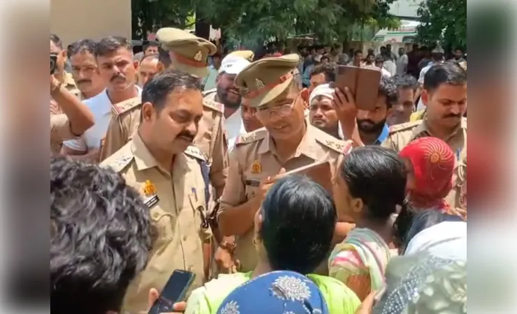 बिजनौर में लैब टेक्नीशियन की मौत पर हंगामा, परिजनों ने लगाया हत्या का आरोप