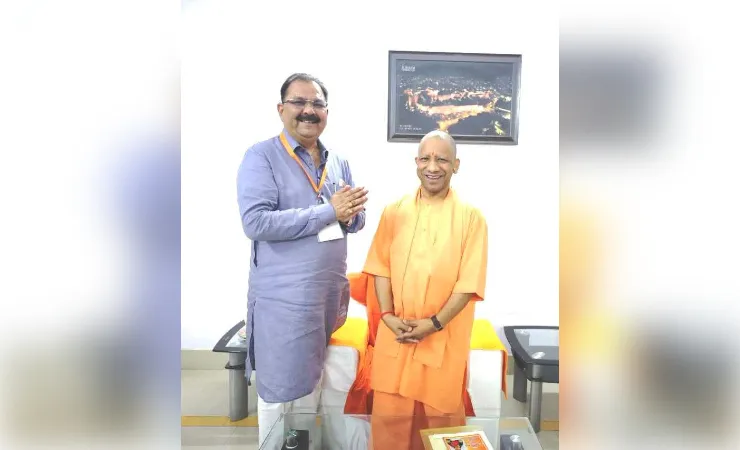मुख्यमंत्री योगी आदित्यनाथ से मिले विधायक रवि शर्मा,  सौंपे विकास से जुड़े 9 प्रमुख प्रस्ताव 