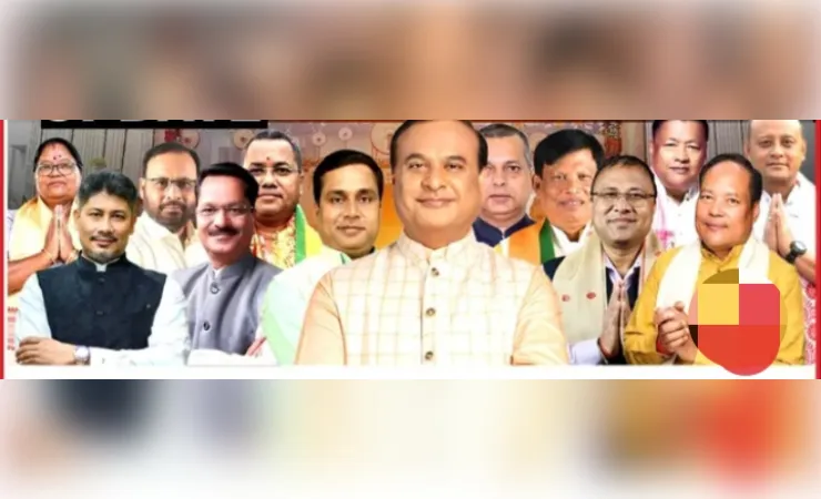 अटकलों पर विराम: असम मंत्रिमंडल का हुआ विस्तार, 12 विधायकों को ने ली मंत्री पद की शपथ