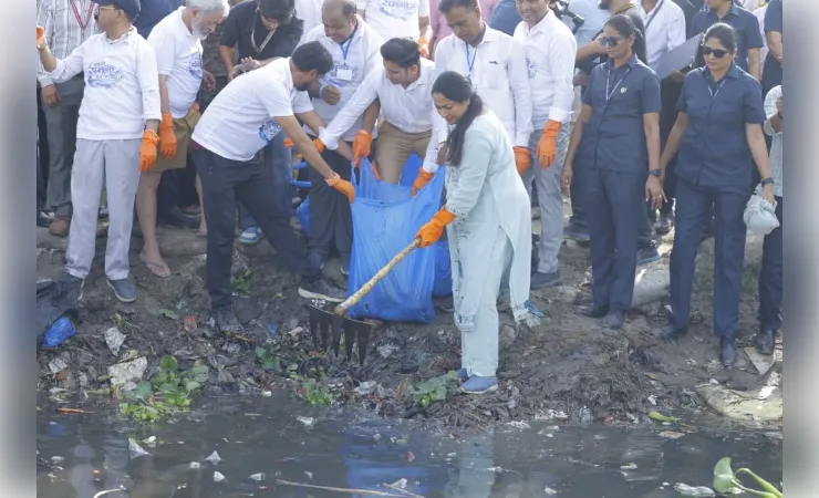 सभी को नदी के प्रति आदतों और व्यवहार में बदलाव लाने की जरूरत: रेखा गुप्ता