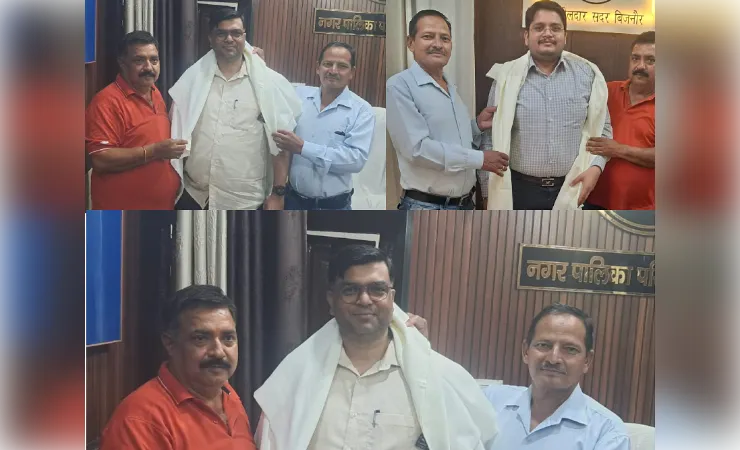 यूपी वर्किंग जर्नलिस्ट यूनियन की पहल, उत्कृष्ट कार्यों के लिए तीन अधिकारियों का सम्मान