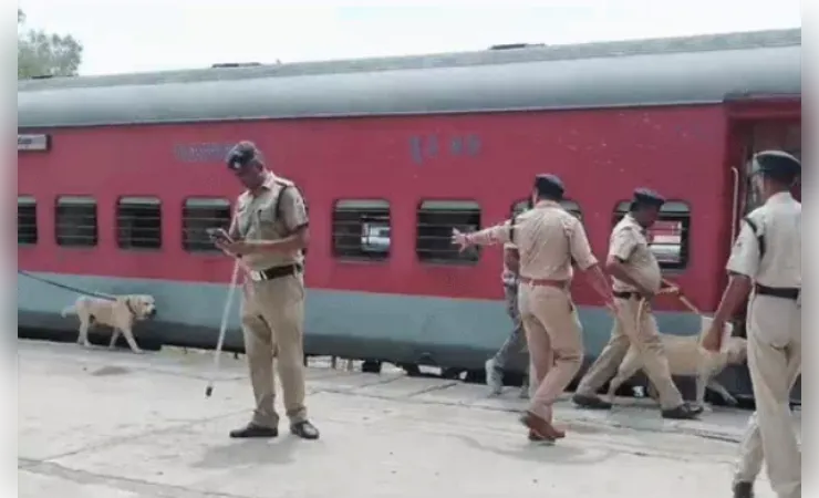 ट्रेन में सीट न मिलने पर युवक ने बम की अफवाह फैलाकर मचाई अफरा- तफरी 