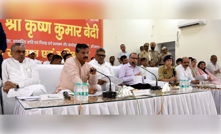 जन शिकायतों में लापरवाही बर्दाश्त नहीं, तय समय में करें समाधान: मंत्री कृष्ण कुमार बेदी