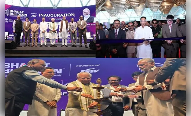 भारत बिल्डकॉन 2026 का वन नेशन, वन एक्सपो’थीम के तहत किया गया उद्घाटन