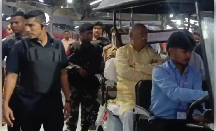 राष्ट्रीय स्वयंसेवक संघ प्रमुख मोहन भागवत निजी कार्यक्रम में शामिल होने पहुंचे  कानपुर