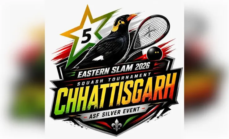 रायपुर: पहली बार ईस्टर्न स्लैम 2026 का आयोजन, 3 देशों के 349 खिलाड़ी लेंगे हिस्सा