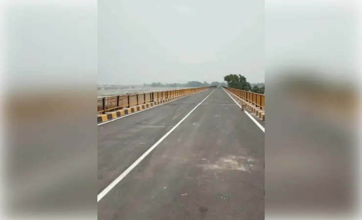  उद्घाटन किए जाने के बाद सोमवार को खुलेगा घाघरा घाट का पुल, आवागमन होगा बहाल