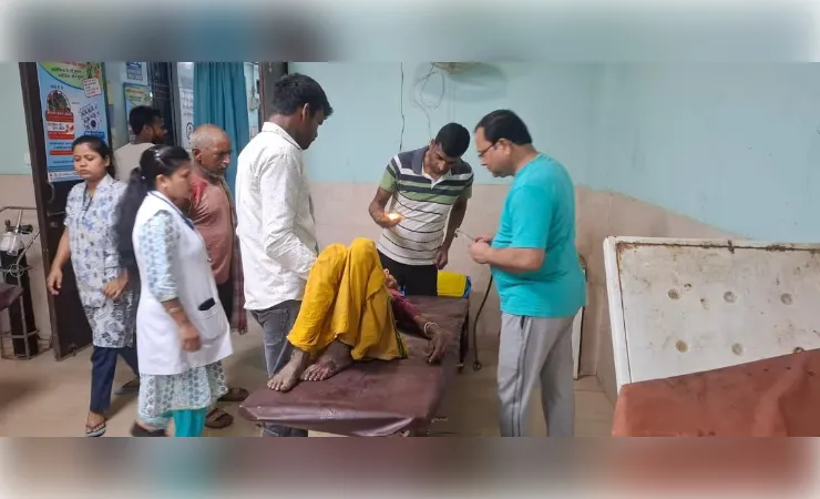  तेज रफ्तार वाहन का कहर, सड़क पार कर रही वृद्ध महिला को अज्ञात वाहन ने रौंदा