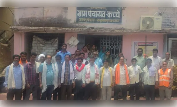 भानुप्रतापपुर के माईंस प्रभावित 8 पंचायतों की हुई बैठक, कलेक्टर को सौंपेंगे ज्ञापन