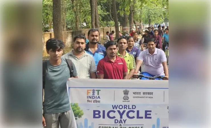   देवरिया में विश्व साइकिल दिवस पर ‘संडे ऑन साइकिल’ में शामिल हुए कई खिलाडी